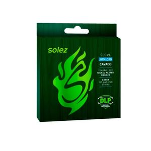 Jogo De Cordas P-cavaco Solez Slcv L Npb 0.010"-0.030" [f108]