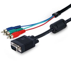 Cabos Vga X Vídeo Componente - 1,5 Metro
