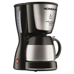 Cafeteira Elétrica Dolce Arome Thermo C33 Jt 24 Xícaras Mondial Preto 110v
