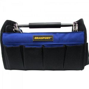 Bolsa Para Ferramentas 14 Bolsos Azul-preto Brasfort [f002]
