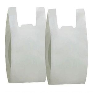 Sacola Plástica Reciclada Reforçada 30x40 Branca - 4 Kg