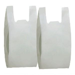 Sacola Plástica Reciclada Reforçada 40x50 Branca - 1 Kg
