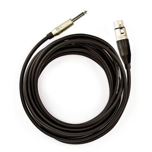 Cabo De Microfone P10 Mono Para Xlr Femea Amphenol - 3 Metros