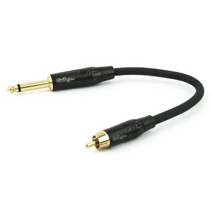 Cabo Adaptador Rca Para P10 Profissional Mono - 30 Cm