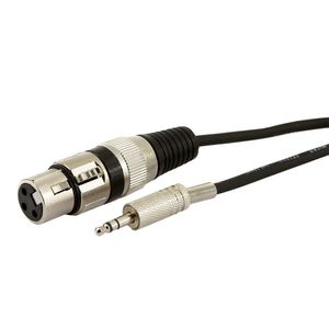 Cabo P2 Estereo Para Xlr Femea - 2 Metros