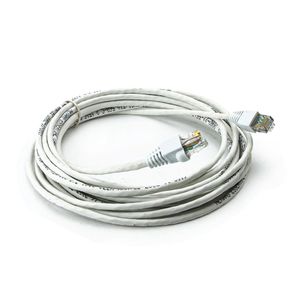 Cabo De Rede Nexans Cat5e Montado Branco - 70 Metros