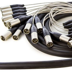 Multicabos Conectores Xlr 24 Vias Amphenol - 3 Mt