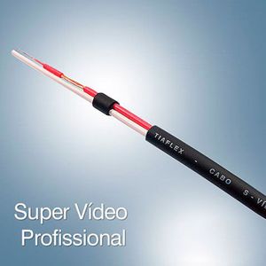 Cabo Super Vídeo Profissional Fio - 50 Metros
