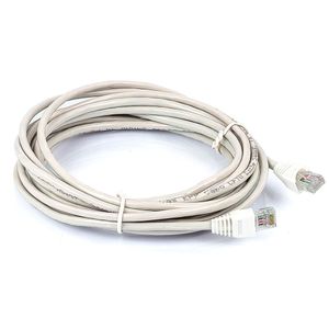 Cabo De Rede Blindado Cat5e Montado Branco - 25 Metros