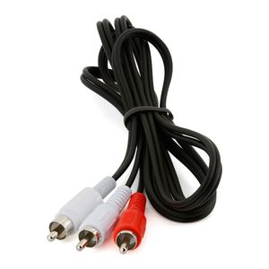 Cabo 2 Rca M Para 1 Rca M Niquelado - 3 Metros