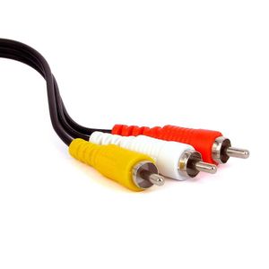 Cabo áudio E Vídeo 3 Rca X 3 Rca - 35 Metros
