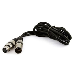 Cabo Canon Macho X Femea Balanceado Preto - 50 Metros