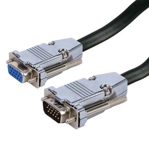 Extensão Vga Blindado Pontas Metálicas - 50 Mt