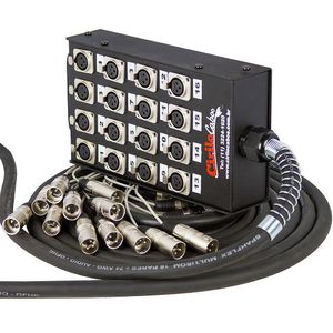 Medusa 16 Vias Montada Com Conectores Santo ângelo 10 Metros