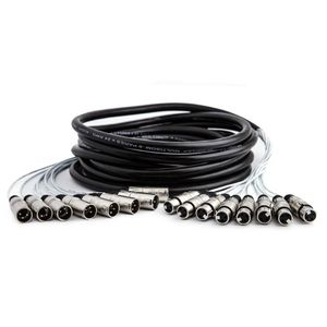 Multicabos Com Conectores Xlr 8 Vias Santo Angelo 15 Metros