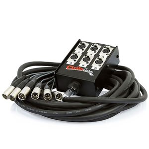 Medusa 6 Vias Montada Com Conectores Santo Angelo - 25 Mt