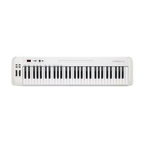 Controlador Midi Usb 61 Teclas Branco Samson Carbon 61 [f035]