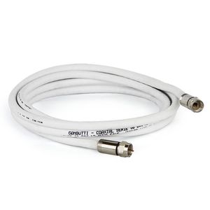 Cabo Coaxial Rg6 - 75 Ohms - 25 Metros