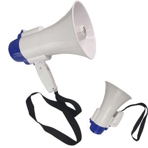 Megafone Alto Falante Microfone Alça Dobravel Portati Gravador Voz Passeata Mensagem Mercado