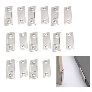 Fecho Magnetico 8 Peças Ima Trava Fecha Porta Janela Gaveta Armario Multiuso Ultrafino