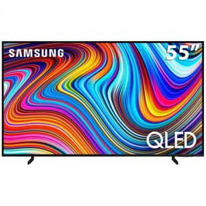 Smart Tv 55 Polegadas Qled 4K Samsung Tela Sem Limites Design Slim Preto Bivolt Q60c