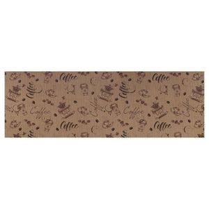 Tapete Antiderrapante Tropical 43cm X 130cm Kapazi Expresso