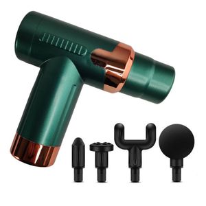 Massageador Portatil Sem Fio 6 Modos 4 Pontas Massagem Relaxante Anti Estresse Alivia Dores Corpo