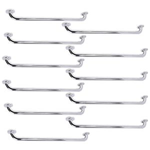 Alça De Apoio 70cm Suporte Anti Queda Kit 12 Uni Evita Acidente Gestante Idoso Criança Banheiro