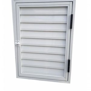 Portinhola 1 Folha Esquadrias Brasil 60x60 Branco Esquerdo [f123]