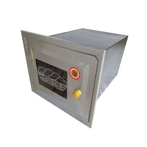 Forno Fogão a Lenha N°3 Frente Vidro Sem Cinzeiro 50x35x30cm