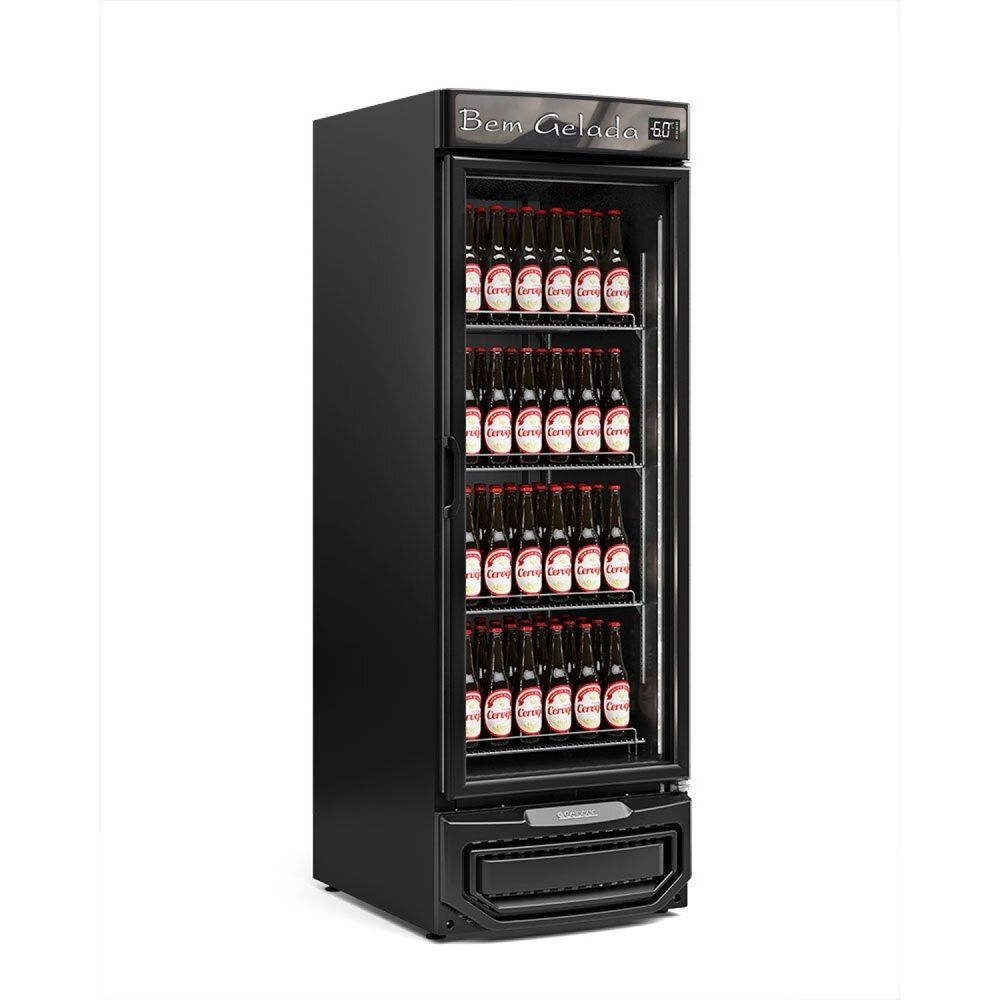 Geladeira/refrigerador 570 Litros 1 Portas Preto - Gelopar - 110v - Grb57vpr