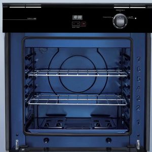 Forno De Embutir A Gás Brastemp 78 Litros Boa84ae Com Grill E Timer Touch Preto 220v