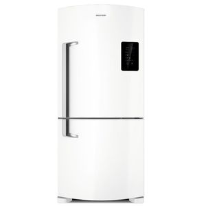 Geladeira Brastemp Frost Free Inverse 588 Litros Branca Com Smart Bar Bre85ab 110v