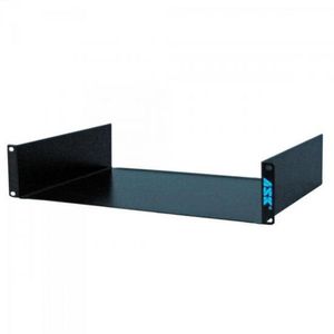 Bandeja Para Rack Com Abas U17 Preto Ask [f002]