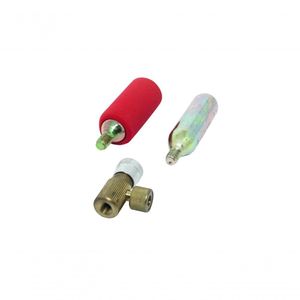 Kit P-encher Pneu Bering (bikes) Valv + 2 Garrafas Co2 16g [f016]