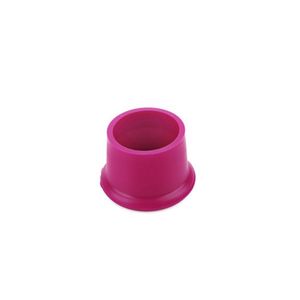 Kit 2 Tampas Em Silicone Para Garrafas Cerveja Vinho Roxo