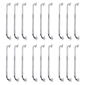 Alça De Apoio Inox Barra 70cm Kit 18 Unidades Idoso Banheiro Segurança Anti Queda Suporte