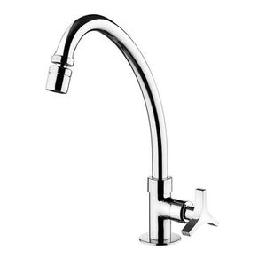 Torneira Lorenzetti Lorentrio 1167 C33 Com Bica Alta De Bancada Cromada