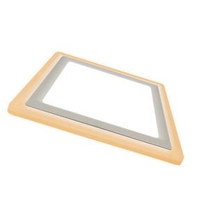 Painel Led Dual Color Taschibra Quadrado Sobrepor 18w+6w Bivolt
