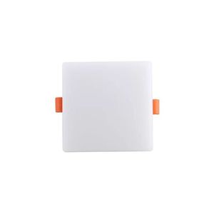 Painel Led Taschibra Frameless Quadrado Sobrepor/embutir 32w Bivolt 3000k Luz Amarela