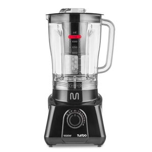 Liquidificador 2,6l Turbo Preto 1000w-127v Com 8 Velocidades Home - Lq1001