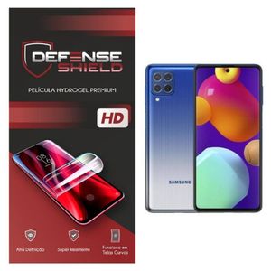 Pelicula Hydrogel Premium Para Galaxy M62 Proteção Frontal + Verso Defense Shield