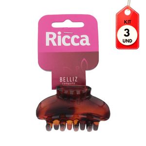 Kit C/03 Ricca 864 Piranha Média Curva