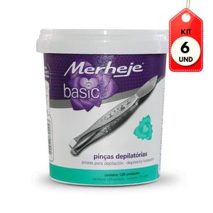 Kit C/06 Merheje Basic Pinça C/120