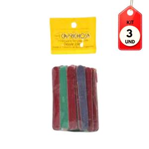 Kit C-03 Caprichosa Colors Mini Lixa P- Unha C-20