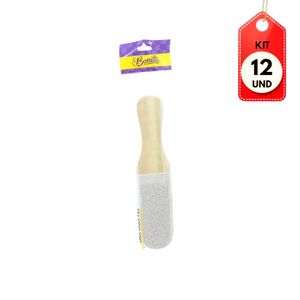 Kit C/12 Bonitta 607bt Lixa Pome P/ Pés