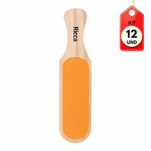 Kit C-12 Ricca Lixa P- Pés Madeira Média