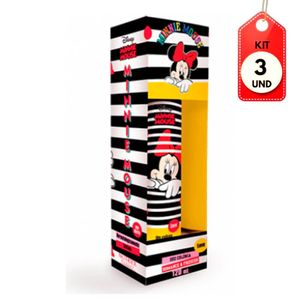 Kit C/03 Nutriex Minnie Mouse Love Deo Colônia Infantil 120ml