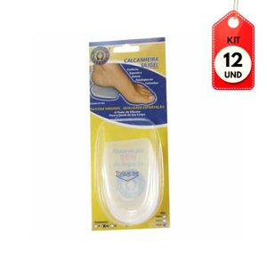 Kit C-12 Orthopauher 1003 Calcanheira Siligel C- Aba Baixa P