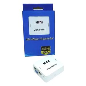 Adaptador Mini Conversor Vga Para Hdmi Vga2hdmi